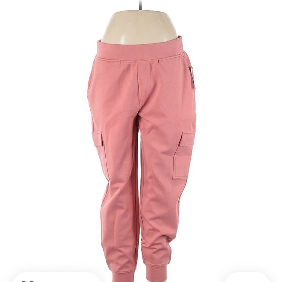 Old Navy Pink Sweatpants Relaxed Fit - Picture 1 of 4
